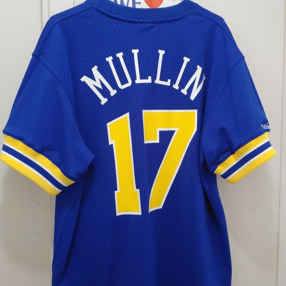 GOLDEN STATE WARRIORS 1992-94 MESH JERSEY SHOOTING SHIRT - Picture 4 of 5